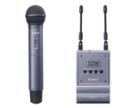 Sony Handheld Mic TX and Portable RX Wireless System