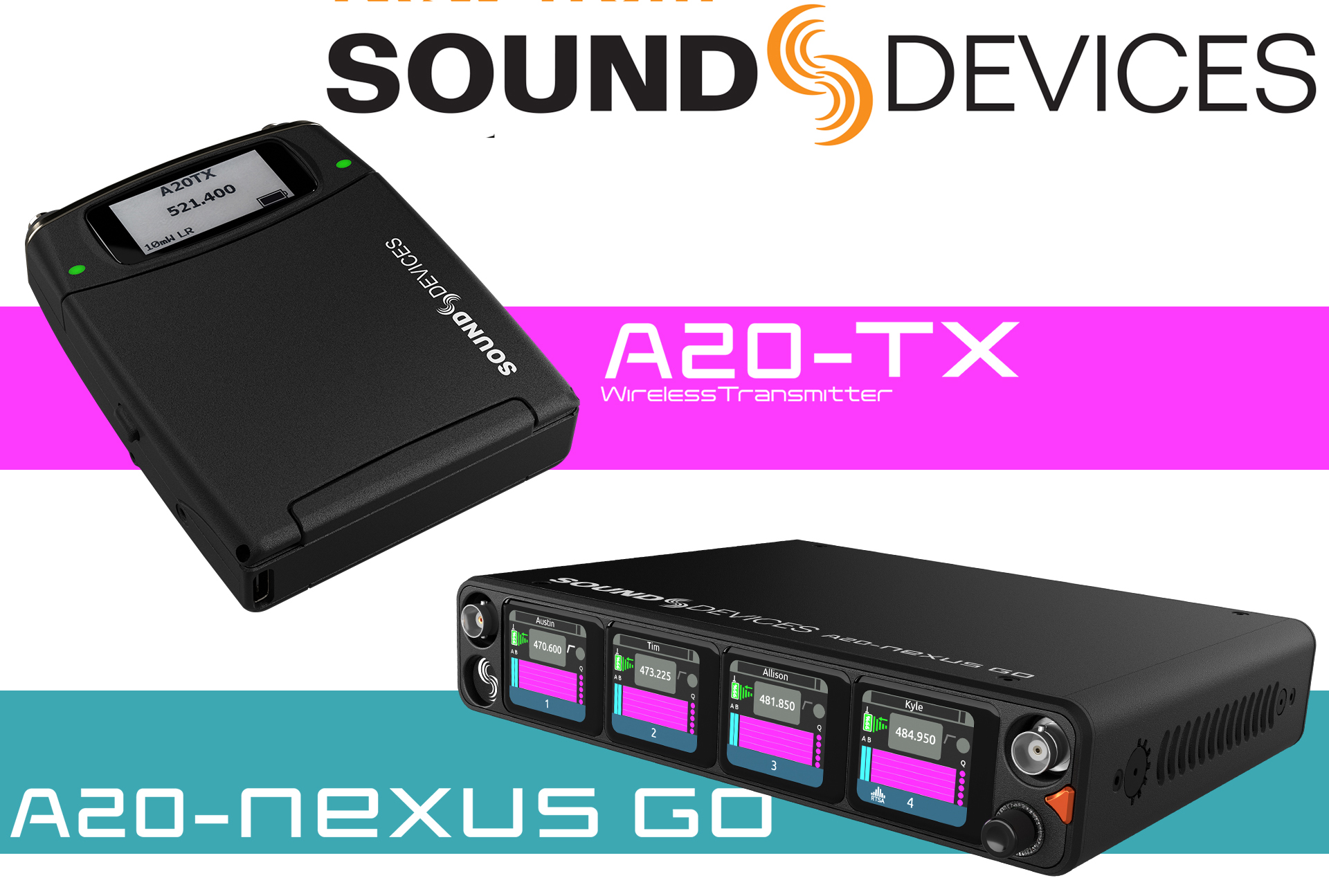 A20-Nexus Go - Sound Devices