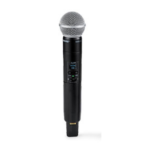 SLXD2+ Handheld Microphone Transmitter w/ SM58 Supercardioid