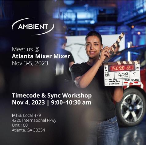 Ambient Time Code & Sync Workshop