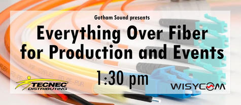 Everything Over Fiber for Production and Events