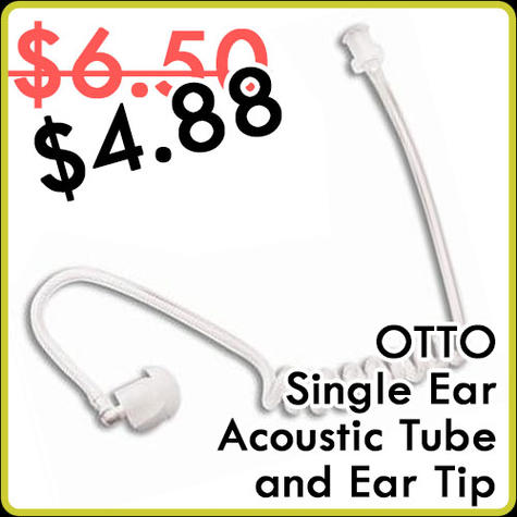 Otto Acoustic Tube with Ear Tip
