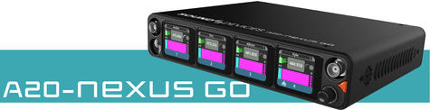 A20-Tx Digital Wireless Transmitter and A20-Nexus Go Full Display