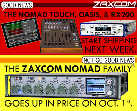 Oasis, Nomad Touch,   RX200 Coming Out! Nomads Going Up!