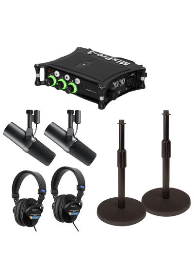 MixPre-3 II Streaming / Podcasting Recording Kit | Gotham Sound