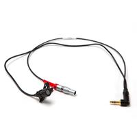Lemo5 to 3.5mm Time Code Cable with Scratch Mic