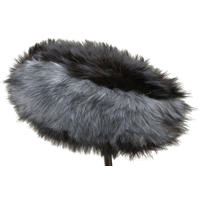 Pianissimo Windshield with Mono Mount and Long Pile Fur