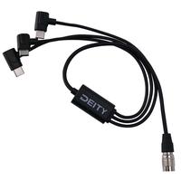 SPD-HR3U Hirose4 to Triple USB-C Power Cable