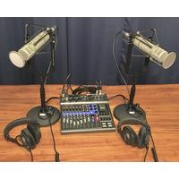 Full 2-Person Podcast Rig