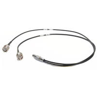Lemo5 to Dual BNC Time Code Y-Cable
