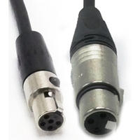 XLR3F to TA5F Lectro Mic Level Cable (MC-41)