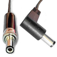 BDS to 2.1mm Non-Locking RA Power Cable