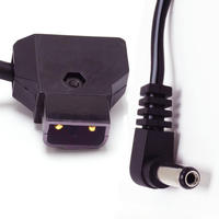 P-Tap to 2.1mm Short RA Power Cable