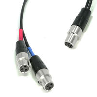 Dual TA3F to TA6F Y-Cable
