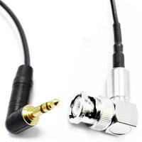 3.5mm Right-Angle to BNC Right-Angle Cable