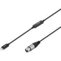 XLR3F to Lightning Mic Cable