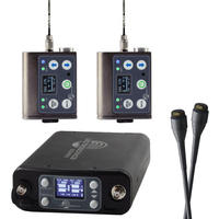 DCR822/DBSM Two-Channel Digital Wireless Kit w/ 4060