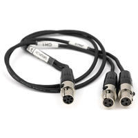 Dual TA3F to TA6F Cable