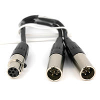 Dual TA5M to TA6F Cable