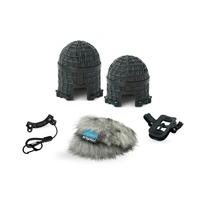 Mini-Alto Windshield Add-On Kit with Long-Pile Fur