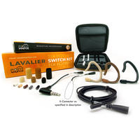 Lav Switch Low-Sensitivity Lavalier Kit for Shure