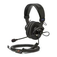 Sony MDR-7506 Headset with Gooseneck Mic