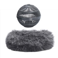 W 20 R1 Windscreen Basket with Fur