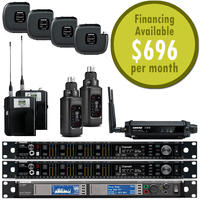 Axient Digital Eight-Channel Wireless System with Spectrum Manager