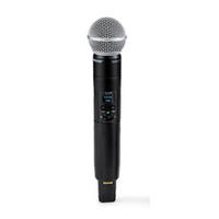 SLXD2+ Handheld Microphone Transmitter w/ SM58 Supercardioid Capsule