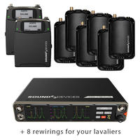 A20-Nexus/A20-Tx/A20-Mini Eight-Channel Digital Wireless Kit w/ Lav Rewiring