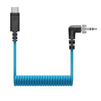 1/8  Locking TRS to USB-C Coiled Cable