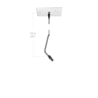 U853PM Cardioid Condenser Hanging Microphone